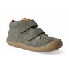 barefoot kotnikova obuv koel4kids plus fleece velour olive 2