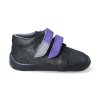 barefoot kotnikova obuv s membranou beda dark violette 1