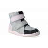barefoot zimni obuv s membranou baby bare febo winter grey pink asfaltico 2 2
