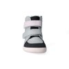 barefoot zimni obuv s membranou baby bare febo winter grey pink asfaltico 2 3