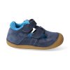 barefoot sandalky lurchi fioli suede navy 1