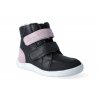 barefoot zimni obuv s membranou baby bare febo winter black sparkle 3