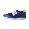 barefoot tenisky bobux play knit blueberry yellow 4