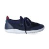 barefoot tenisky bobux play knit navy red 1