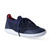 barefoot tenisky bobux play knit navy red 2