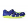 barefoot sandaly bobux summit blueberry neon 2