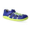 barefoot sandaly bobux summit blueberry neon 3