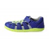 barefoot sandaly bobux summit blueberry neon 5