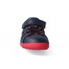 Barefoot sandály Bobux - Summit Navy + Red