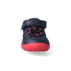 barefoot sandaly bobux summit navy red step up 3