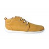 barefoot kotnikova obuv be lenka icon mustard white 3