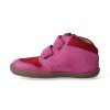 barefoot kotnikova obuv raccoon bio leather strap fuchsia 5