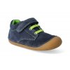barefoot kotnikova obuv lurchi farino suede navy 2
