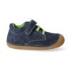 barefoot kotnikova obuv lurchi farino suede navy 1