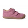 barefoot tenisky koel4kids korkid velour pink 2