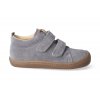 barefoot tenisky koel4kids korkid velour grey 1