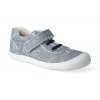 barefoot tenisky koel4kids bernardinho canvas grey 3