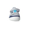 barefoot sandalky d d step 063 662 light grey 4