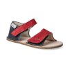 barefoot sandalky okbarefoot mirrisa cerno cervena 2