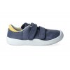 barefoot tenisky bundgaard benjamin velcro navy ws 2