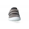 barefoot tenisky bundgaard benjamin velcro dark grey ws 3