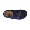 barefoot sandaly blifestyle kammmolch bio strap marine wide 7