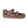 barefoot sandaly koel bernardinho pink leopard 2