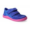barefoot tenisky baby bare febo sneakers navy pink 2