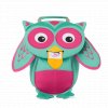 Batůžek pro nejmenší Affenzahn Olivia Owl small - turquoise