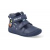 barefoot zimni obuv d d step w070 252 modra W070 252 2