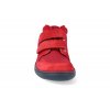 barefoot kotnikova obuv blifestyle loris velcro feuerrot 3