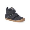 barefoot zateplena obuv koel4kids dark merino dark grey 20 31 2