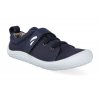 barefoot obuv tikki shoes harlequin textil navy 2