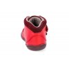 barefoot kotnikova obuv blifestyle maki bio wool fleece feuerrot wide 7