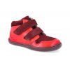 barefoot kotnikova obuv blifestyle lemur wool fleece feuerrot 2