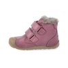 barefoot zimni obuv bundgaard petit mid lamb dark rose BG101155 726 4