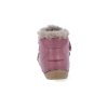 barefoot zimni obuv bundgaard petit mid lamb dark rose BG101155 726 5
