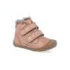 barefoot zimni obuv bundgaard petit mid lamb caramel 2