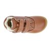 barefoot zimni obuv lurchi niklas nappa cognac 1