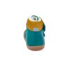 barefoot zimni obuv koel4kids bart nappa wool turquoise 06W003.102 130 5