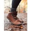 Barefoot kotníkové boty Freet - Mudee Tan Brown hnědé