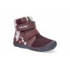 barefoot zimni obuv d d step w063 422 raspberry W063 422 2