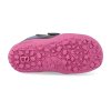 L2127XW606 barefoot zimni obuv s membranou blifestyle eisbar wool velcro grey pink 2