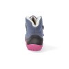 L2127XW606 barefoot zimni obuv s membranou blifestyle eisbar wool velcro grey pink 7