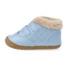 4069 D BLUE barefoot zimni obuv oldsoles quilty bear pave dusty blue 4