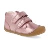 BG101164 305 barefoot kotnikova obuv bundgaard petit velcro blonde rose gold 4