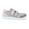 FEBO GO GREY PINK barefoot tenisky baby bare febo go grey pink 2