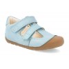 BG202173 617 barefoot sandaly bundgaard petit summer jeans mint modre 1
