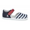 838902 sandaly bobux twist navy stripe print 2
