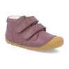 BG101164 726 barefoot kotnikova obuv bundgaard petit velcro blonde dark rose 1